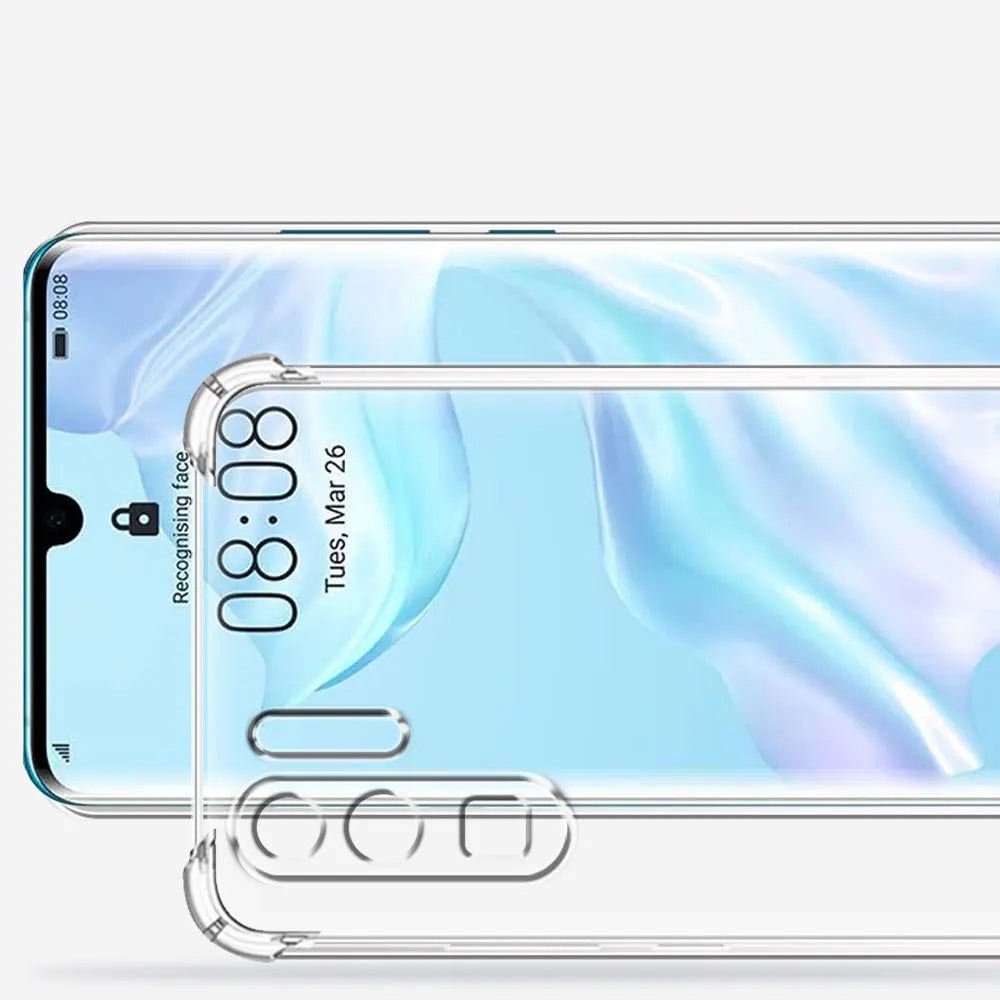 Cover til Huawei P30 Pro New Edition / P30 Pro, Techsuit, Stødabsorberende Klar, Transparent