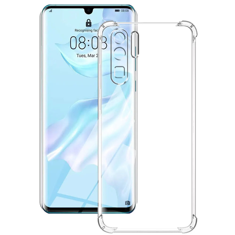 Cover til Huawei P30 Pro New Edition / P30 Pro, Techsuit, Stødabsorberende Klar, Transparent