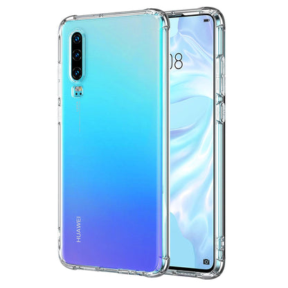 Case for Huawei P30, Techsuit, Shockproof Clear, Transparent