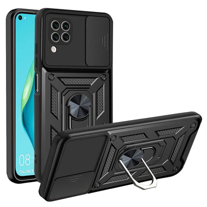 Case for Huawei P40 lite 4G, Techsuit, CamShield, Black