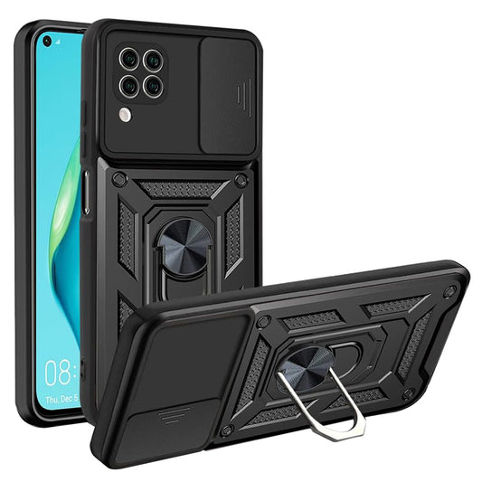 Cover til Huawei P40 lite 4G, Techsuit, CamShield, Sort