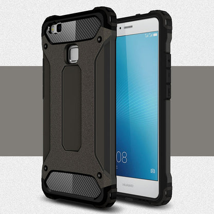 Cover til Huawei P9 lite (2016), Techsuit, Hybrid Armor, Sort