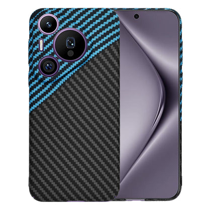 Cover til Huawei Pura 70 Pro, Techsuit, Carbonite FiberShell, Sort Bleu