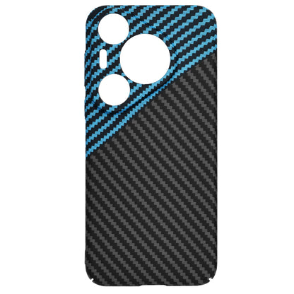 Cover til Huawei Pura 70 Pro, Techsuit, Carbonite FiberShell, Sort Bleu