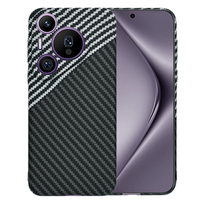Cover til Huawei Pura 70 Pro, Techsuit, Carbonite FiberShell, Sort Grå