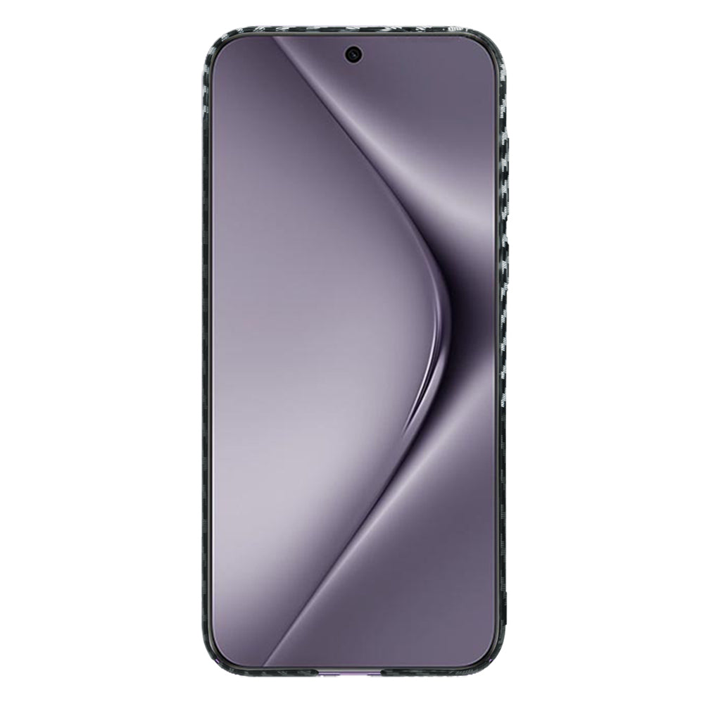 Cover til Huawei Pura 70 Pro, Techsuit, Carbonite FiberShell, Sort Grå