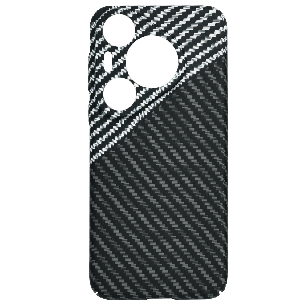 Cover til Huawei Pura 70 Pro, Techsuit, Carbonite FiberShell, Sort Grå