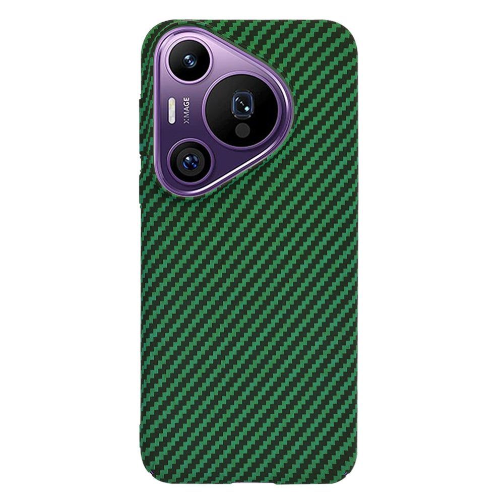 Cover til Huawei Pura 70 Pro, Techsuit, Carbonite FiberShell, Grøn