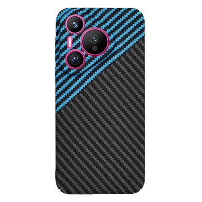 Cover til Huawei Pura 70, Techsuit, Carbonite FiberShell, Sort Bleu