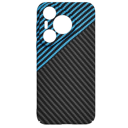 Cover til Huawei Pura 70, Techsuit, Carbonite FiberShell, Sort Bleu