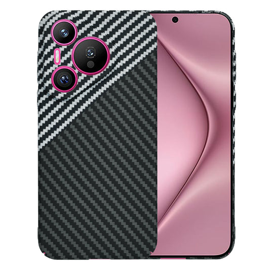 Cover til Huawei Pura 70, Techsuit, Carbonite FiberShell, Sort Grå