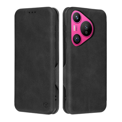 Cover til Huawei Pura 70, Techsuit, Safe Wallet Plus, Sort