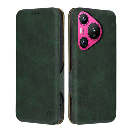 Cover til Huawei Pura 70, Techsuit, Safe Wallet Plus, Grøn