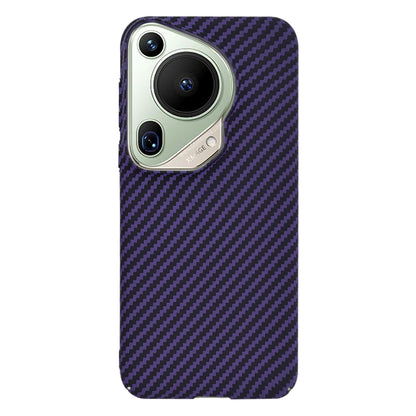Cover til Huawei Pura 70 Ultra, Techsuit, Carbonite FiberShell, Lilla
