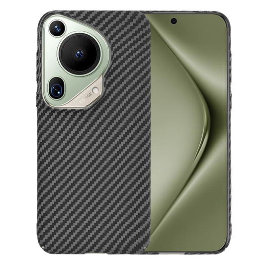Cover til Huawei Pura 70 Ultra, Techsuit, Carbonite FiberShell, Sort