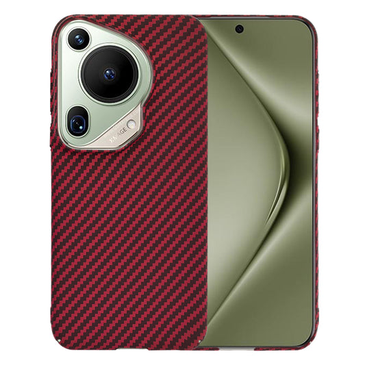 Cover til Huawei Pura 70 Ultra, Techsuit, Carbonite FiberShell, Rød