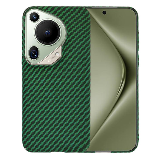 Cover til Huawei Pura 70 Ultra, Techsuit, Carbonite FiberShell, Grøn