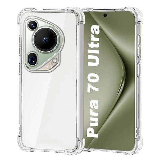 Cover til Huawei Pura 70 Ultra, Techsuit, Stødsikker Klar, Transparent