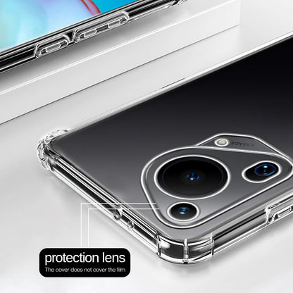Cover til Huawei Pura 70 Ultra, Techsuit, Stødsikker Klar, Transparent