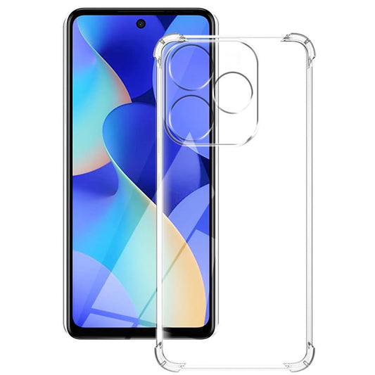 Cover til Infinix Hot 40i, Techsuit, Stødabsorberende Klar, Transparent