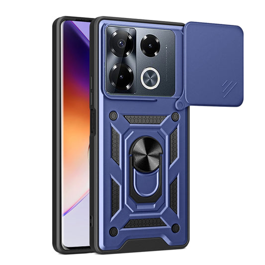 Cover til Infinix Note 40 Pro+, Techsuit, CamShield, Blå