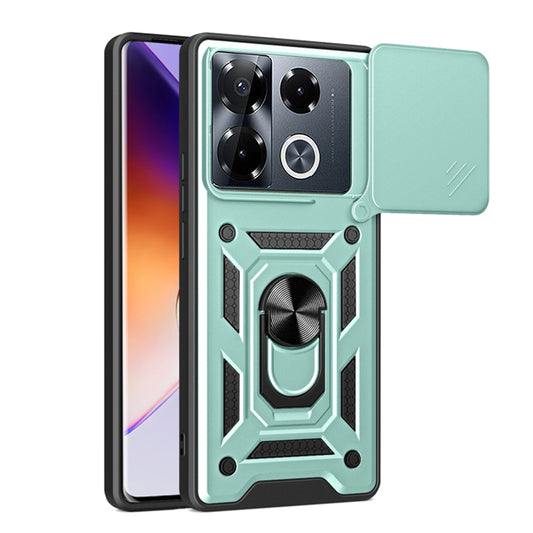 Cover til Infinix Note 40 Pro+, Techsuit, CamShield, Grøn