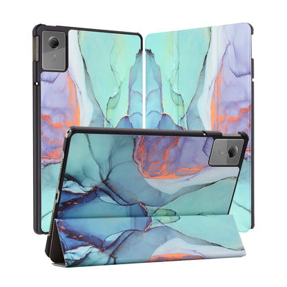 Cover til Lenovo Idea Tab 11, Techsuit, FoldPro Green Time, Multicolor