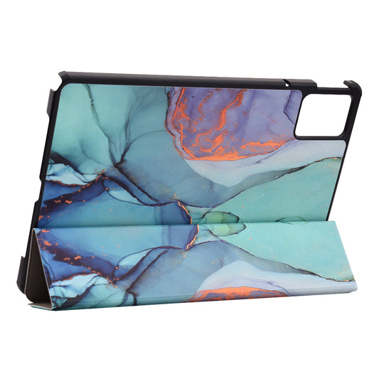 Cover til Lenovo Idea Tab 11, Techsuit, FoldPro Green Time, Multicolor