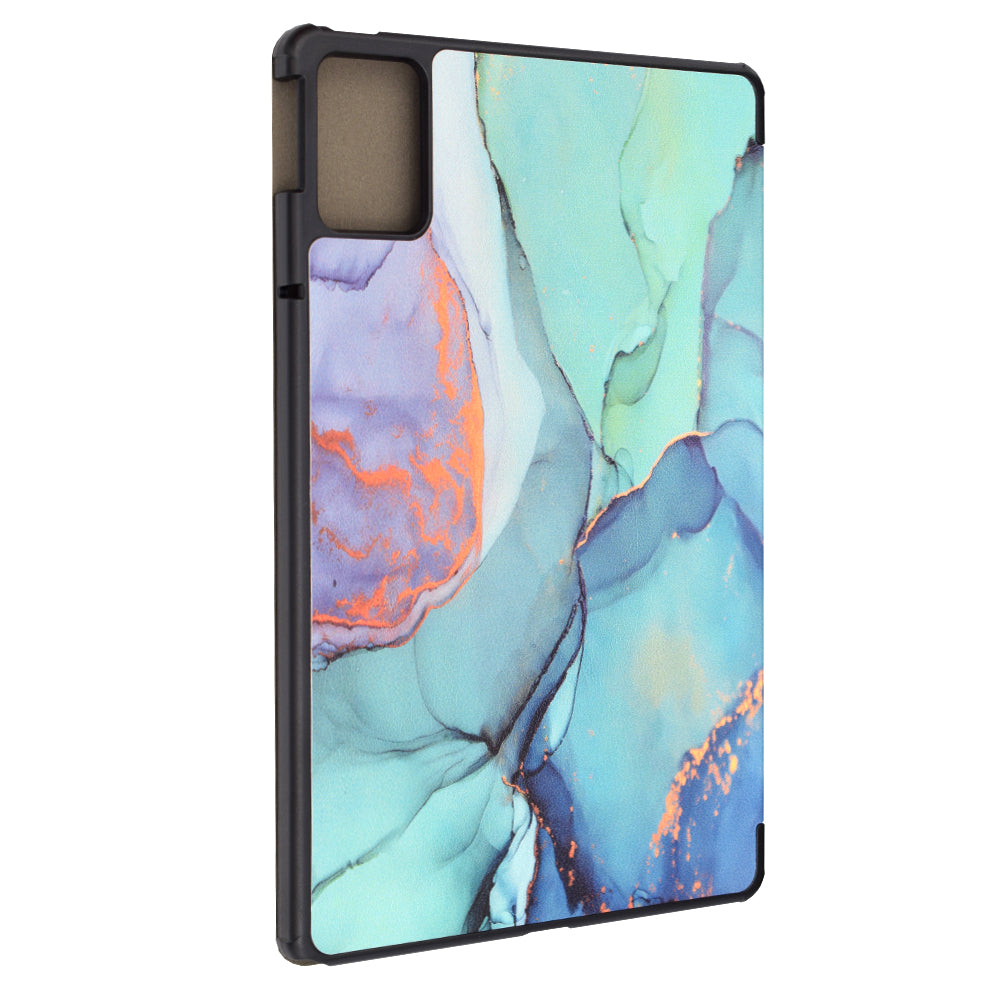Cover til Lenovo Idea Tab 11, Techsuit, FoldPro Green Time, Multicolor