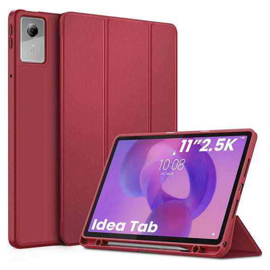 Cover til Lenovo Idea Tab 11, Techsuit, FoldPro, Rød