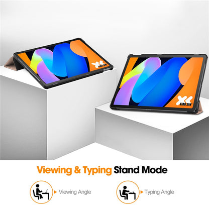 Etui til Lenovo Idea Tab 11, Techsuit, FoldPro, Gylden Rosa