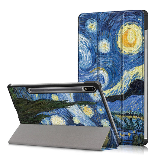 Cover til Lenovo Idea Tab 11, Techsuit, FoldPro Starry Night, Multifarvet