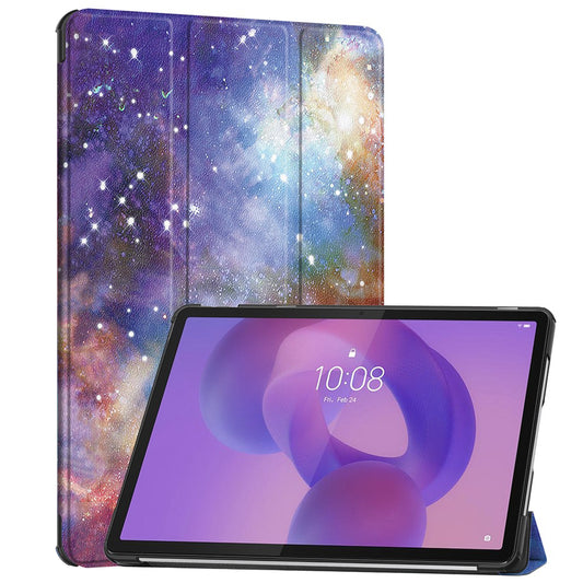 Etui til Lenovo Idea Tab Pro, Techsuit, FoldPro Galaxy, Flerfarvet