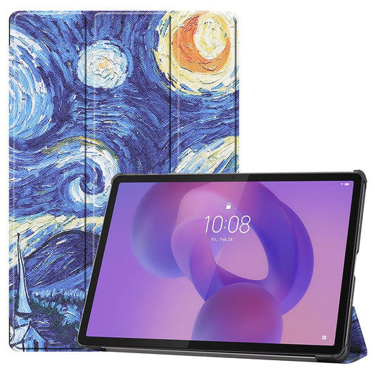 Etui til Lenovo Idea Tab Pro, Techsuit, FoldPro Starry Night, Flerfarvet