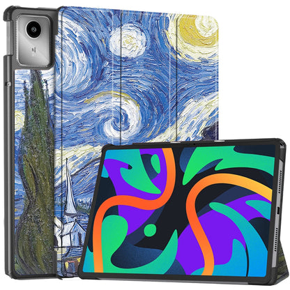 Cover til Lenovo Tab M11, Techsuit, FoldPro Starry Night, Multicolor