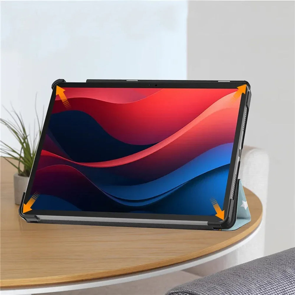 Cover til Lenovo Tab M11, Techsuit, FoldPro Unicorn, Multifarvet