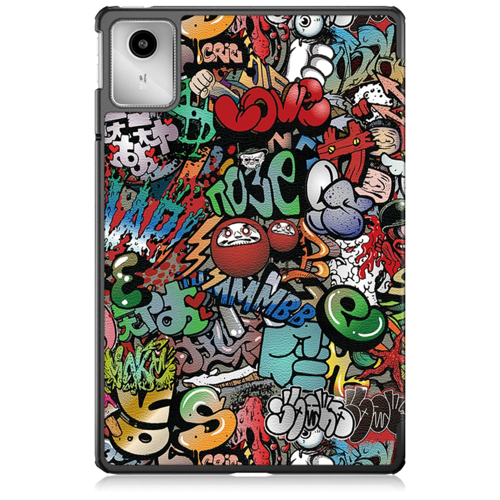 Cover til Lenovo Tab M11, Techsuit, FoldPro Urban Vibe, Multifarvet