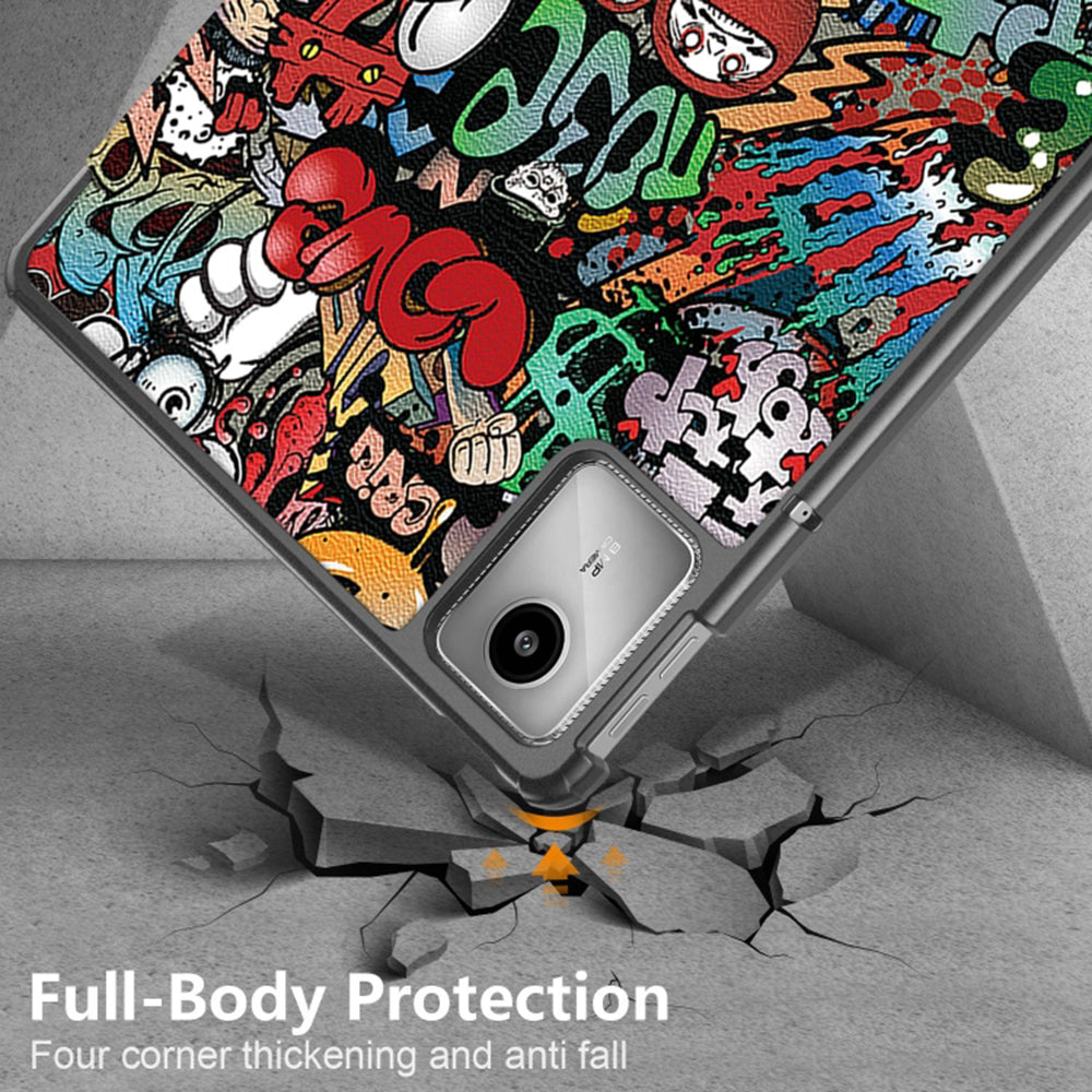Cover til Lenovo Tab M11, Techsuit, FoldPro Urban Vibe, Multifarvet