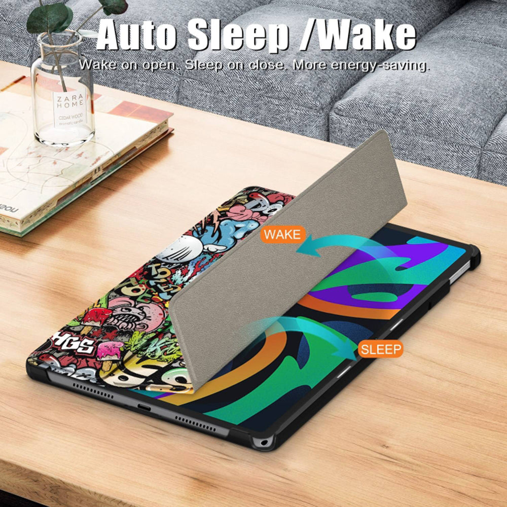 Cover til Lenovo Tab M11, Techsuit, FoldPro Urban Vibe, Multifarvet
