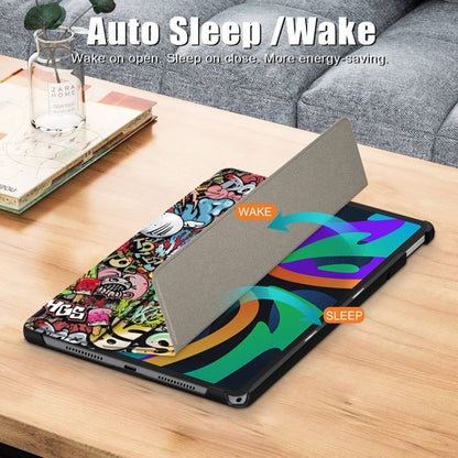 Cover til Lenovo Tab M11, Techsuit, FoldPro Urban Vibe, Multifarvet