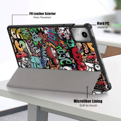Cover til Lenovo Tab M11, Techsuit, FoldPro Urban Vibe, Multifarvet