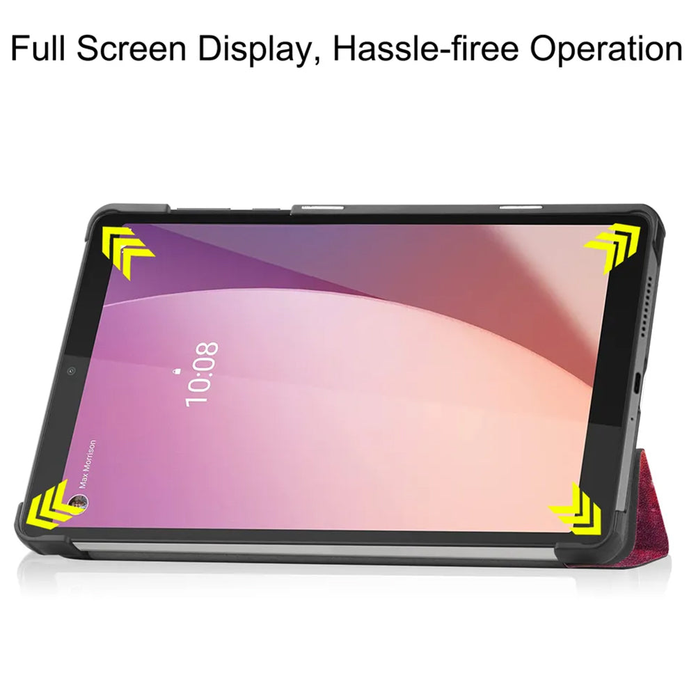 Cover til Lenovo Tab M8 (4. generation), Techsuit, FoldPro, Sort