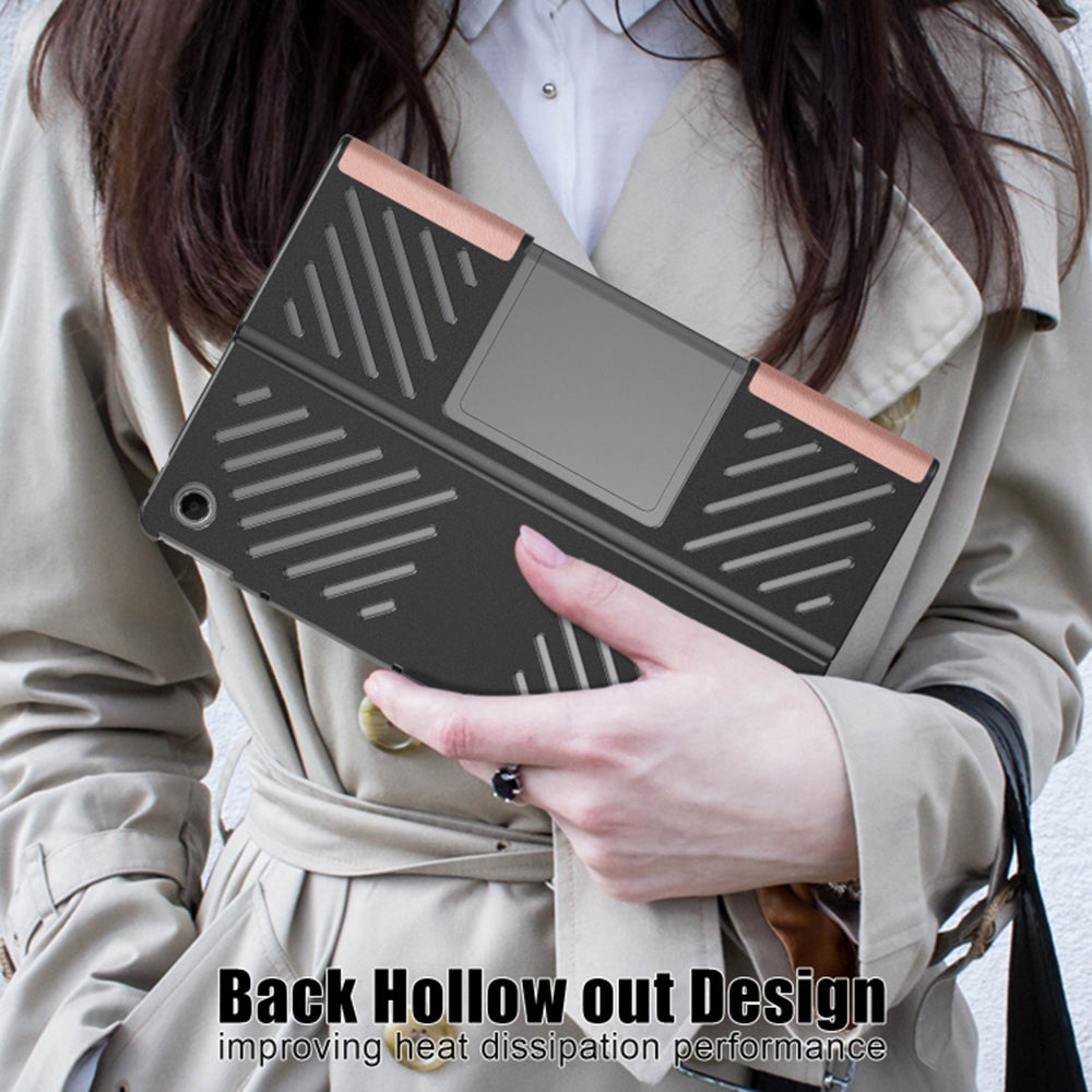 Cover til Lenovo Tab Plus 11,5 tommer, Techsuit, FoldPro Unicorn, Multifarvet