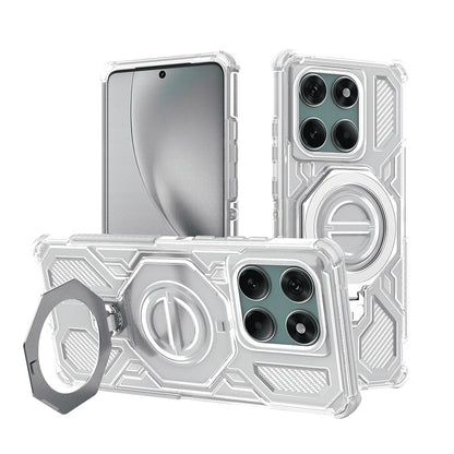 Cover til Motorola Edge 60 Pro, Techsuit, Carbon Shield Pro, Hvid