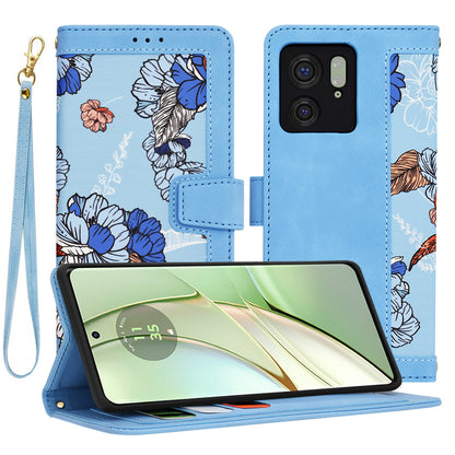 Cover til Motorola Edge (2023) / Edge 40, Techsuit, FlipCraft, Blå