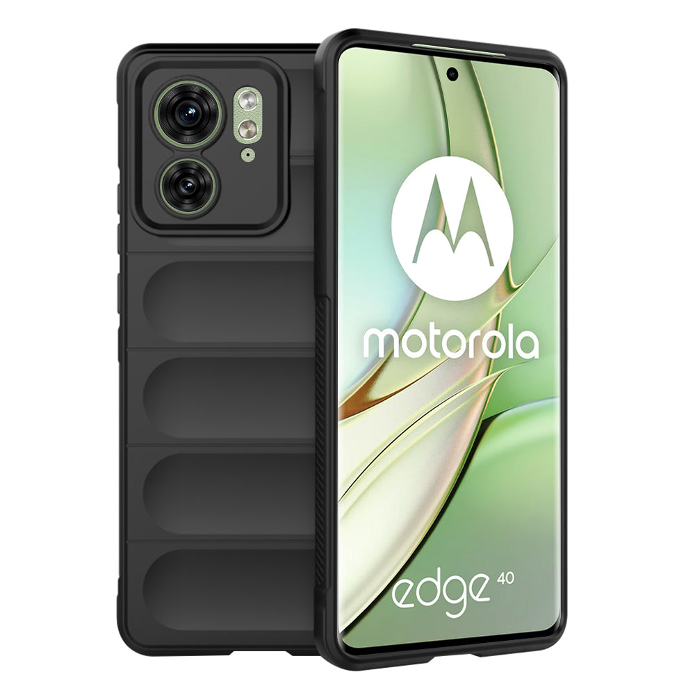 Cover til Motorola Edge (2023) / Edge 40, Techsuit, Magic Shield, Sort