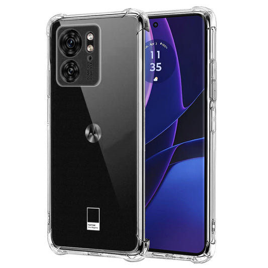Cover til Motorola Edge (2023) / Edge 40, Techsuit, Stødabsorberende Klar, Transparent
