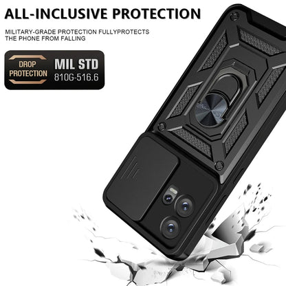 Cover til Motorola Edge 30 Fusion, Techsuit, CamShield, Sort