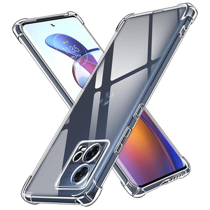 Cover til Motorola Edge 30 Fusion, Techsuit, Stødsikker Klar, Transparent