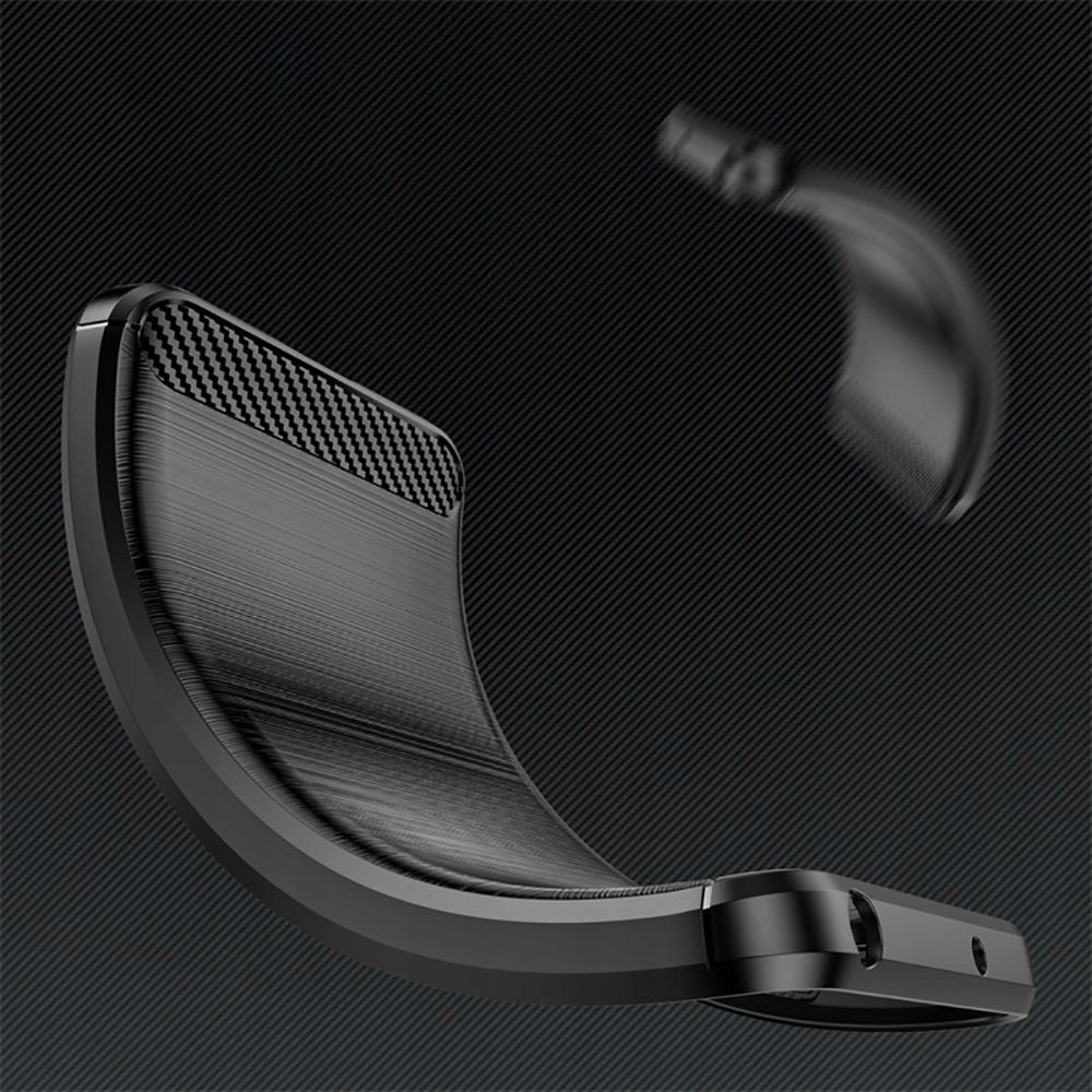 Cover til Motorola Edge 30 Neo, Techsuit, Carbon, Sort